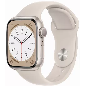 Умные часы Apple Watch Series 8 41 мм, starlight Sport Band S/M